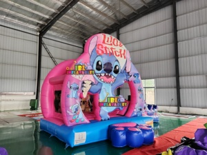 Castillo Inflable con Tobogán para Niños, Diseño de Dibujos Animados, PVC, para Fiestas de Cumpleaños, Venta al Por Mayor - Product Image 6