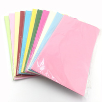 Papier d'emballage recyclable imprimé offset, résistant à l'humidité, papier de soie coloré pour emballage cadeau et artisanat