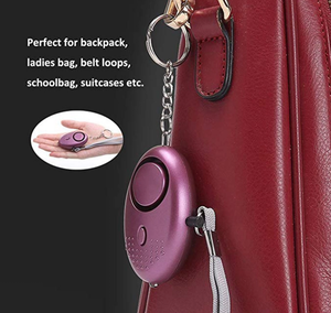 Alarma Personal Portátil HOPE de 130dB con Llavero, Material ABS, Batería de Botón, No Resistente al Agua, para Defensa Personal y Seguridad - Product Image 1