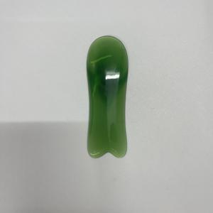 Tabla de raspado de resina, herramienta de terapia Gua Sha de ágata para la cara - Product Image 3