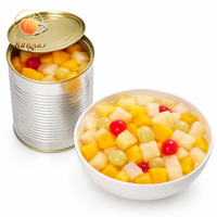 Tropische Fruitcocktail Gebakken 850g BRC Klaar om te eten Fruitdessert voor supermarkt detailhandel groothandel export levering