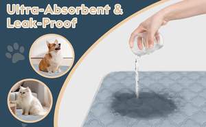 Wholesale Eco-Friendly Fashion Disposable Waterproof Wood Wee <b>Pads</b> for <b>Dog</b> & Cat Potty Training OEM Pet Pee Absorption Diapers - Product Image 6