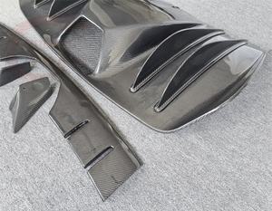 Lèvre arrière de diffuseur arrière en fibre de carbone HM Style pour Kit de carrosserie de diffuseur arrière <span class=keywords><strong>Ferrari</strong></span> 430 - Product Image 4