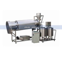 Ligne de machines automatiques de casse-croûte de processus de céréales cuites au four de flocons de maïs grillés