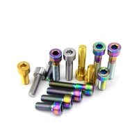 Baut Roda Paduan Titanium 12.9 A193 B7 Berkualitas Stabil 2"/3"/4" Setengah Jadi/Galvanis