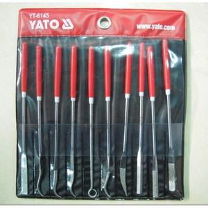 Juego de limas de diamante Yato de 10 piezas con forma especial para trabajos artesanales en madera y metal - Product Image 1