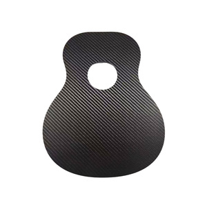 Plaque composite haute résistance usinée CNC pour dessus de guitare en fibre de carbone personnalisée, accessoires pour instruments de musique - Product Image 4