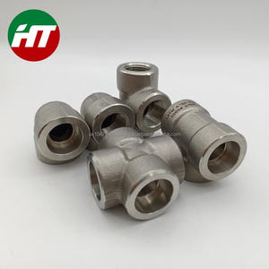 Fournisseur Astm A105 a forgé l'accouplement en acier de réducteur de soudure de prise de mamelon de chapeau de carbone - Product Image 1