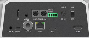 Cámara PTZ 4K60FPS con Zoom Óptico de 31X, Transmisión 12G-SDI USB-C para Conferencias y Presentaciones, PoE+ NDI MC570 Resolución 4K60FPS - Product Image 2