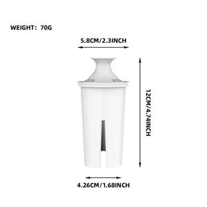 Cartouche de filtre à eau Bi Chun Z020, 500ml, remplacement haute efficacité pour carafe OB03 Mavea107007 - Product Image 2