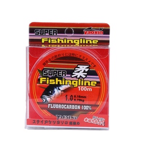 NEWMAJOR Ligne de pêche en nylon enduite de fluorocarbone 100m 0.4-10.0 #   Transparent, haute résistance, résistant à l'abrasion pour le transport de rivières - Product Image 3