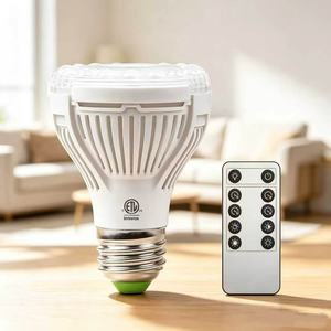<b>Plant</b> Growth LED <b>Light</b> Bulb 20 Degree Beam Angle Full Spectrum Samsung Driver E26 Base With Remote Control - Product Image 1