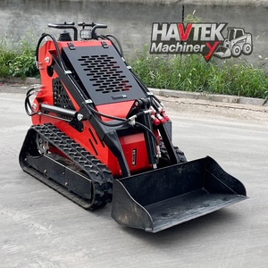 Tassa inclusa <span class=keywords><strong>piccola</strong></span> Skid Steer HAVTEK 360 Versatile Mini Skid Steer Loader con accessori per rastrelli per l'abbellimento - Product Image 2
