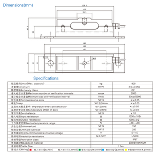 800Kg Aluminiumlegering Lift Overbelasting <span class=keywords><strong>Limiter</strong></span> Krachtopnemers Sensor Met Anti Vibratie Rubber Pad Voor Lift <span class=keywords><strong>Load</strong></span> <span class=keywords><strong>Cell</strong></span> - Product Image 5