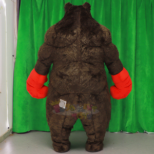 ชุดมาสคอตหมีแชมป์มวย ขนาดผู้ใหญ่ ผลิตจากผ้าพลัฌคุณภาพสูง สมจริงเป็นพิเศษ พร้อมถุงมือชกมวย<span class=keywords><strong>สี</strong></span>แดง สำหรับงานกีฬาและกิจกรรมแบรนด์ดัง - Product Image 5