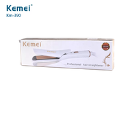 Kemei Km-390 Fer à boucler électrique professionnel automatique de haute qualité pour femmes, vente en gros pour salons, prise UE, certifié CE