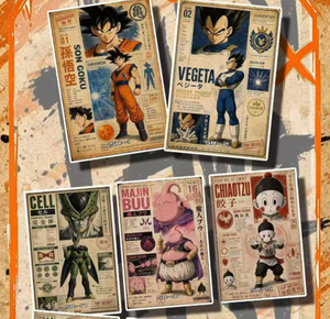 Cartes de collection Dragon Balls Art Boards, 100 paquets/ctn, personnages <span class=keywords><strong>DBZ</strong></span>, cartes à jouer en papier coloré pour enfants, jouets cadeaux - Product Image 4