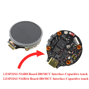 Modulo Schermo LCD Display Touch TFT Rotondo IPS a Colori 65K da 1,28 Pollici ESP32-TFT 1,28" 240*240 ESP32 2.4G WIFI BLE GC9A01 ESP32S3-N16 - Product Image 2