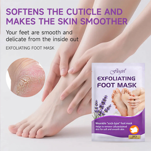 Crèmes exfoliantes pour les pieds, soin des pieds, hydratation, élimination des peaux mortes, masque exfoliant pour les pieds, vente chaude - Product Image 3