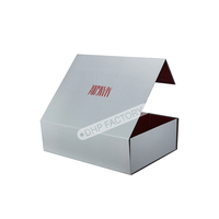 Boîte pliable en carton rigide de luxe personnalisable A4 avec fermeture magnétique Scatola Di Imballaggio Lussuosa