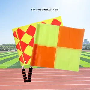 Bandiera di Comando per Arbitri di Eventi Sportivi in Poliestere ad Alta Densità, Bandiera da Allenamento per Bordo Campo, Attrezzatura per Competizioni di Atletica, Acquisto di Gruppo - Product Image 3