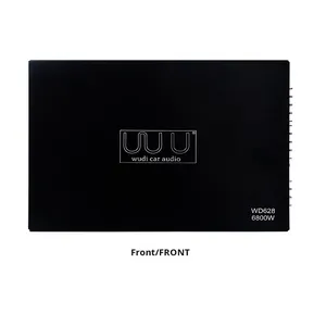 เครื่องขยายเสียงรถยนต์ WD628 4 แชนแนล กำลังขับสูง คลาส D สำหรับการปรับแต่งเสียง แบบจัดส่งข้ามพรมแดน - Product Image 3