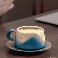 Ensemble de peinture sous glaçure personnalisable avec logo, polyvalent pour le thé et le café, cadeau promotionnel d'entreprise en gros avec boîte cadeau