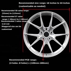 Rines ZW Forjados Cóncavos Pulidos 5x120 de 18 19 20 21 22 Pulgadas para BMW E60 G30 <span class=keywords><strong>M3</strong></span> F10 M4 E39 G20 E46 <span class=keywords><strong>E36</strong></span> F30 - Product Image 3