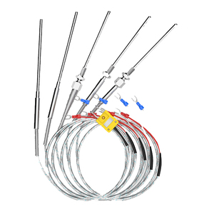 Cảm biến nhiệt độ bọc thép loại K TS WRNK-191 K Đầu dò linh hoạt Pt100/E/J/T - Product Image 1