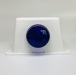 Sirena de Alarma de Reversa Exterior Grande y Potente |   Timbre con Sonido Piezoeléctrico y LED Rojo con Cubierta de Plástico Blanca para Seguridad Comercial y Residencial - Product Image 6