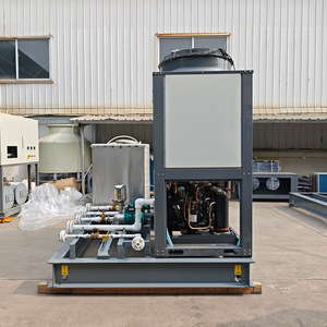Sistema de Bomba de Calor Industrial de Fuente de Aire para Agua Fría y Caliente, Temperatura Constante de 2°C a 25°C, R-410A, 380V, Construcción Metálica - Product Image 1