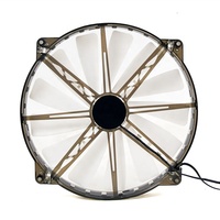 Système de refroidissement de jeu pour ordinateur ARGB 5v 3pin Cooler CPU Pc case 200mm Fan