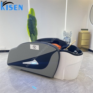 Muebles de Salón Estilo Europeo Kisen, Equipo para Lavar el Cabello, Unidad de Lavado con Silla de Champú, Sillas de Champú con Masaje Eléctrico - Product Image 6
