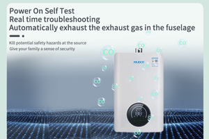 Giá Rẻ Giá 13L 35 Wát Sưởi ấm nhanh kỹ thuật số LED màn hình cảm ứng hiển thị màu trắng tinh khiết tankless <span class=keywords><strong>gas</strong></span> Máy nước nóng cho vòi hoa sen - Product Image 3