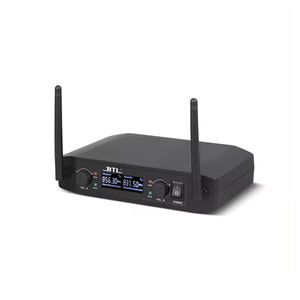 Buena calidad canales duales fuerte estabilidad profesional <span class=keywords><strong>220</strong></span>-260MHz VHF dinámico sistema de micrófono inalámbrico de mano - Product Image 2