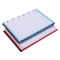 Agenda personnalisable A4/A5/A6/A7 avec 6 trous écriture/libération/croquis papier Pages rechargeables