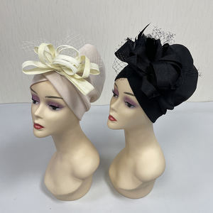 Mh-1136 nouveau Design coton tissu espace couche musulman chapeaux élégant <span class=keywords><strong>alopécie</strong></span> chapeau islamique femmes tête Turban - Product Image 2