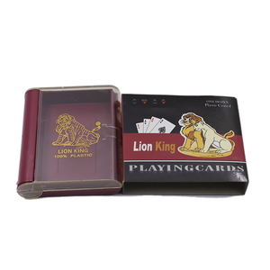 Carte da Gioco <span class=keywords><strong>LION</strong></span> KING LK01 in Plastica, Vendita all'Ingrosso di Alta Qualità - Product Image 3