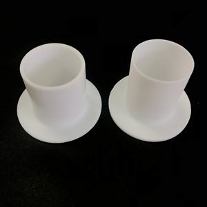 جلبة PTFE مقاومة للتآكل مخصصة للبيئات الكيميائية، جلبة شفة PTFE، غلاف شفة - Product Image 2