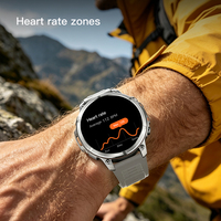 Montre de sport de style outdoor Z422 Explorer Pro avec assistant vocal IA, localisation GPS, étanche, tracker d'activité