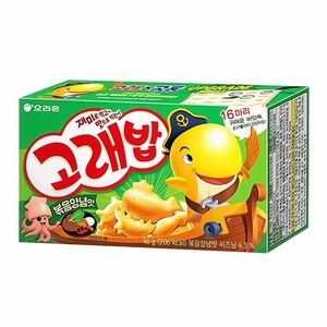 Biscotti Mini al Cioccolato e Avena Orion, Biscotti Integrali, Snack Croccanti al Gusto di Pesce, Importazione Coreana - Product Image 6