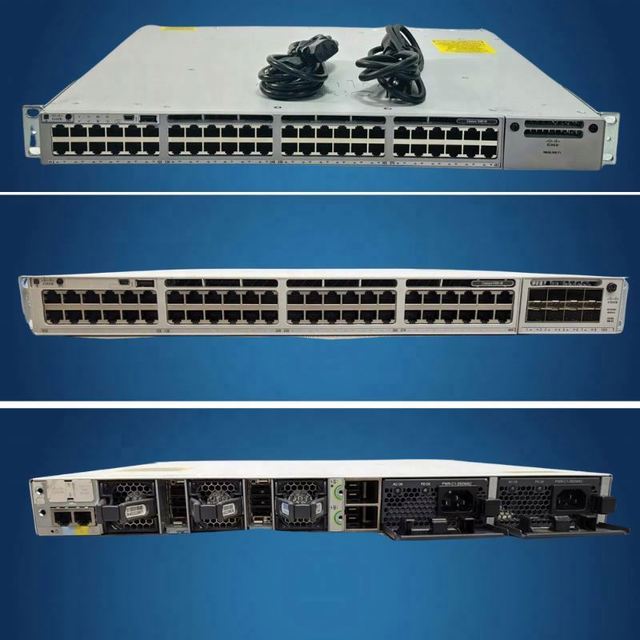 C9300L-48T-4G-E New Cisco Catalyst 9300L 48 Port Layer 3 Routing 4 Gigabit SFP Enterprise POE Network Switch C9300L-48T-4G-E