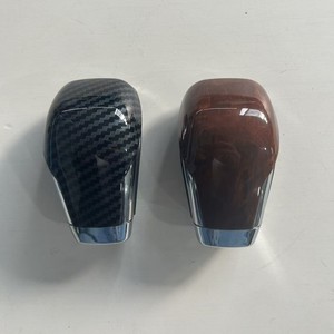 Pomo de palanca de cambios para coche, para Crown de 13.ª generación, fibra de carbono con acabado de madera, ABS 33504-0N050-EO - Product Image 1