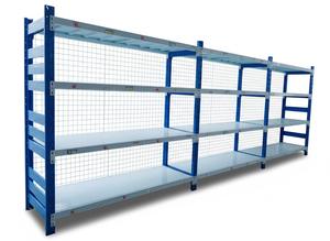 Étagères de stockage en acier galvanisé à 5 niveaux, protection contre la corrosion, pour entrepôt, autonomes, pour l'affichage logistique, papillon - Product Image 3