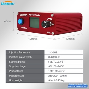NUEVA Máquina de Calibración de Inyectores CRI808S, Probador de Inyectores Diesel CR, para <span class=keywords><strong>VE</strong></span>, VL, TL, LL - Product Image 6