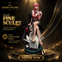 Figura Coleccionable de PVC de Edición Limitada de la Serie de Anime de TV, en su Empaque Original, con Cabello Rojo, Regalo para Fans Unisex