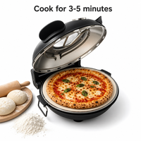 Four à pizza miniature à prix avantageux pour pizzas fraîches et surgelées, machine à pizza électrique