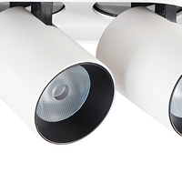 Plafonnier LED à capteur 10W, 3000K blanc chaud, marche/arrêt automatique pour couloir, escalier, placard, éclairage encastré au plafond à économie d'énergie