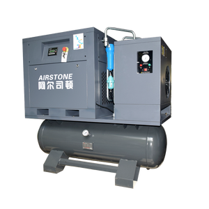 Airstone AS-10A/8 7.5Kw 10Hp 8Bar sabit hız entegre hepsi bir vida hava kompresörü hava kurutucu 230L hava tankı ile kombine - Product Image 2