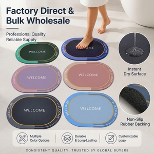 <span class=keywords><strong>Tapis</strong></span> <span class=keywords><strong>de</strong></span> bain en diatomite personnalisable, <span class=keywords><strong>antidérapant</strong></span>, à séchage instantané, absorbant, avec design couleur et logo <span class=keywords><strong>pour</strong></span> salle <span class=keywords><strong>de</strong></span> bain - Product Image 6
